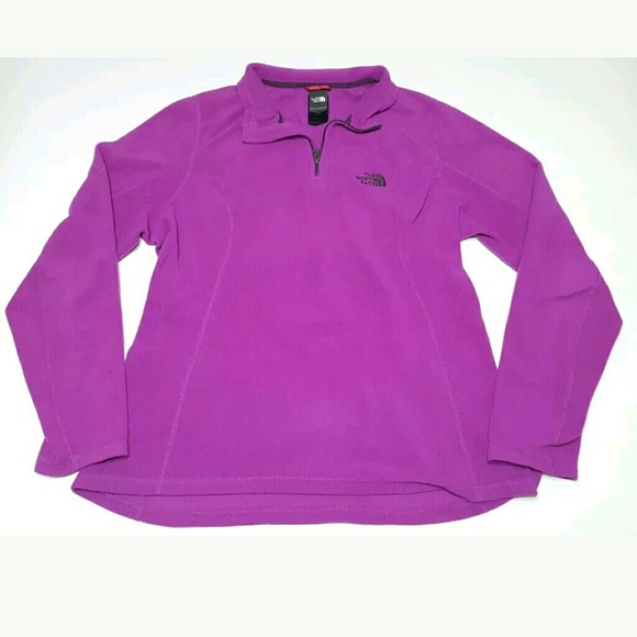 purple fleece pullover